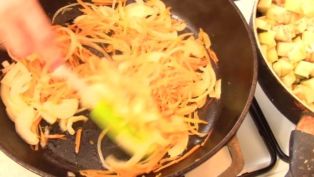 Теплый салат из овощей с баклажанами. Вкусно, быстро, красиво! смотреть онлайн