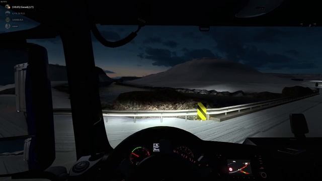 ProMods 2.45 | Reykjavik - Edinburgh | TruckersMP | Timelapse смотреть онлайн