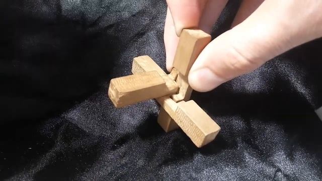 Сборка головоломки двойной Крест 3D (головоломка адмирала Макарова) смотреть онлайн