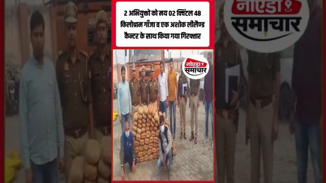 02 अभियुक्तो को मय 02 क्विंटल 48 किलोग्राम गाँजा व एक अशोक लीलैण्ड कैन्टर के साथ किया गया गिरफ्तार смотреть онлайн