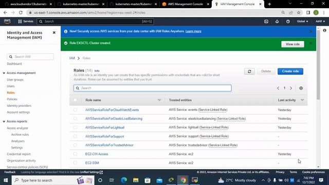 Configuring EKS Kubernetes Cluster in AWS With Troubleshooting Of Creating the Cluster (Part 2) смотреть онлайн