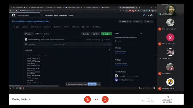 Beginner's friendly hands-on workshop on Git/GitHub by DSC GEU смотреть онлайн