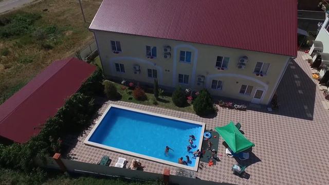 Гостевой дом  в Голубицкой "Азов Маяк"| Съемка с квадрокоптера | Helper Travel