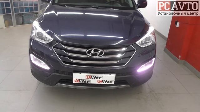 HYUNDAI SANTAFE РЕМОНТ ХОДОВЫХ ОГНЕЙ смотреть онлайн