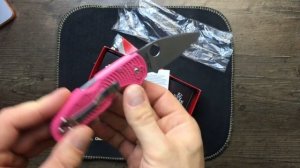 Нож складной Spyderco Native 5, S35VN Blade, Pink FRN Handles