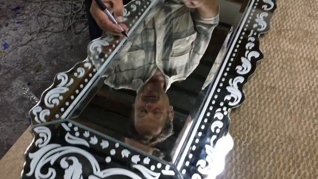 Декор зеркала