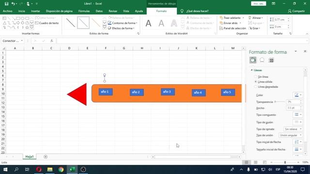 Como hacer una linea de tiempo en Excel 2019 смотреть онлайн