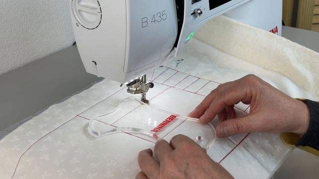 Идеальная стежка с линейками BERNINA и лапкой BERNINA №72 смотреть онлайн