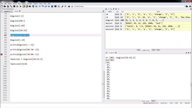 List Slicing -Python courses for beginners#lecture7 смотреть онлайн