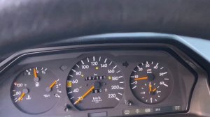 Mercedes W124 300D OM606 NA 24V Cold Start At -14/15 Degrees Celsius