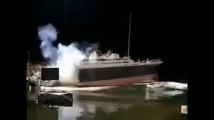 Как Снимали Сцену Разлома Титаника