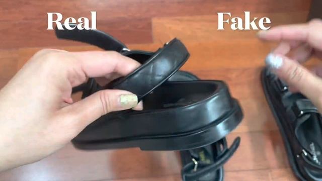 CHANEL DAD SANDALS REAL VS FAKE | DAD SANDALS REVIEW OF REAL & FAKE | DH GATE ALI EXPRESS