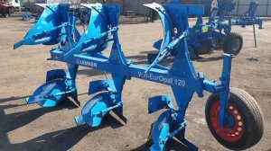 Плуг оборотный Lemken Opal 120 на 3 корпуса (2+1) - видео-обзор состояния