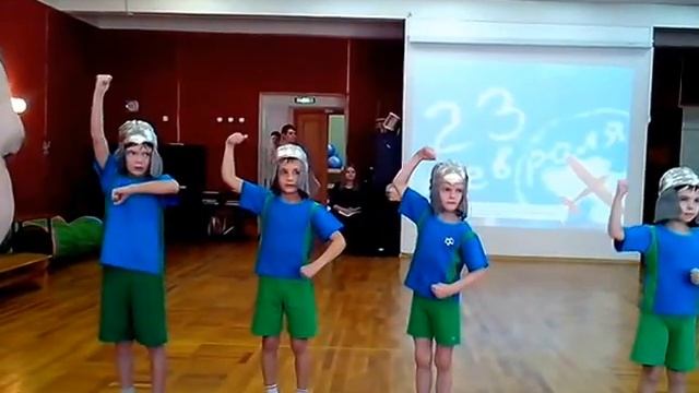 ДС Радуга. Танец мальчиков на 23 февраля смотреть онлайн
