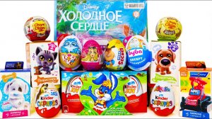 СЮРПРИЗ МИКС Киндер ХОЛОДНОЕ СЕРДЦЕ Тролли БАРБИ Маша и Медведь БУБА Барбоскины