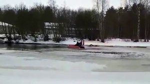 Лодка с пропеллером FLINC 340 AERO