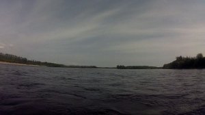 Абакан на ходу после переделки транца