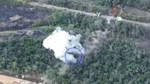 Артиллерия 6-й бригады Южной группировки войск на Лисичанском направлении уничтожает позиции нациков