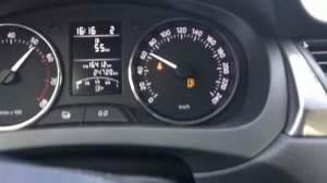 Шкода Рапид 1.6 разгон 0-100 5 МКПП