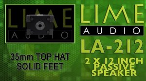 Lime Audio LA 212 a Dual 12 inch PA Speaker