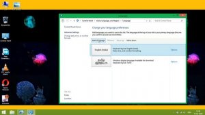 Windows 8 for change language in keyboard | Excel Tutoring