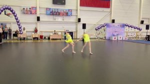 Чир джаз двойка. cheer sport