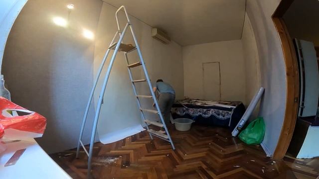 Поклейка обоев как она есть. Спальня. 07.09.2021 смотреть онлайн