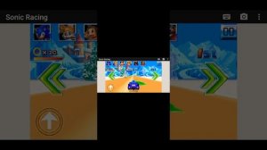 gameplay de sonic and sega all stars racing java android