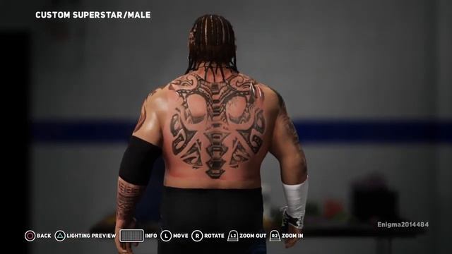 WWE 2K18 Samoan Bulldozer Umaga.mp4