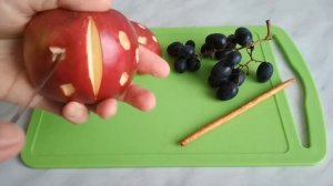 3 идеи украшения детских блюд из фруктов