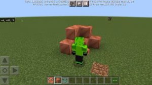 Мод на превращение в блоки в Майнкрафт пе!
