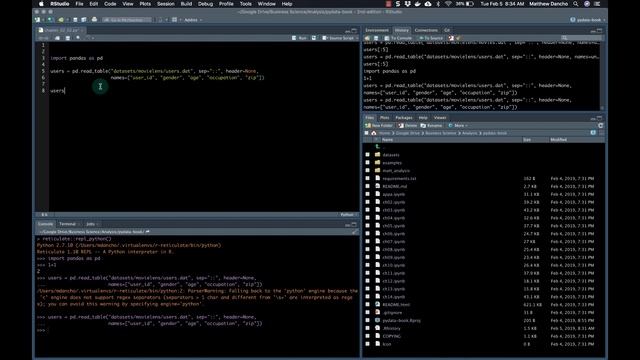 Using Python in the RStudio IDE | Machine Learning Tutorials смотреть онлайн