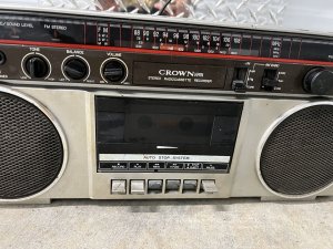Vintage Crown CSC-68F Boombox-ЯПОНИЯ