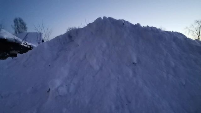 Снежная зима