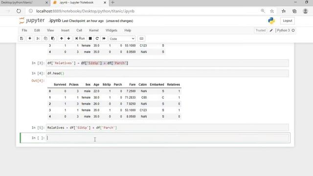 How to add Columns in Pandas DataFrame using INSERT method - P1.2