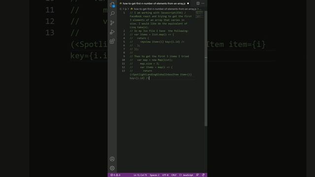 javascript - How to get first N number of elements from an array