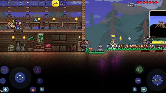 армия гоблинов всю серию вытянула [Terraria] #террария смотреть онлайн