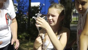 Поселок Новый. День Татарстана.