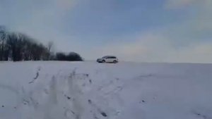 Volkswagen Passat alltrack B7  Offroad in snow