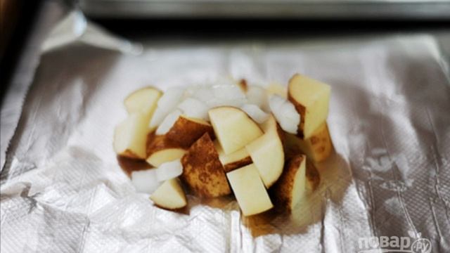 Запеченная картошка в фольге