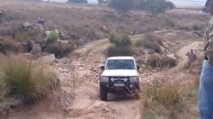 Land Cruiser 76 4.2 at Kungwini 4x4 Trail