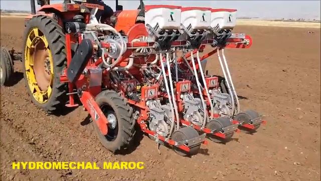 HYDRO Mechal Maroc semoir pneumatique Agricola SNT-3-320 pour carottes .oignons .. смотреть онлайн