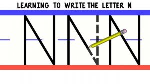Write the Letter N