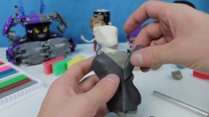 СЛЕНДЕРМЕН ИЗ ПЛАСТИЛИНА | Slender man Plasticine Tutorial