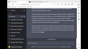 ChatGPT Spirituality ACIM Lesson 47 - God is the strength in which I trust