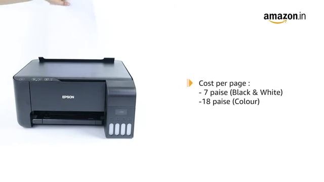 Epson EcoTank L3150 Wi-Fi All-in-One Ink Tank Printer (Black) смотреть онлайн