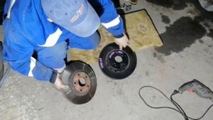 тойота Харриер 1 кузов 2002 замена тормозных дисков от Лексус МСU30