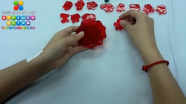 Пазл роза 3D Crystal Puzzle смотреть онлайн
