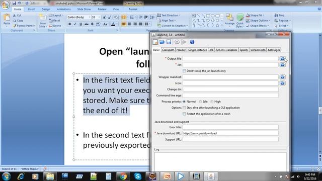 How to make a .exe file (executable file) of a JAVA program in Eclips in a few steps смотреть онлайн