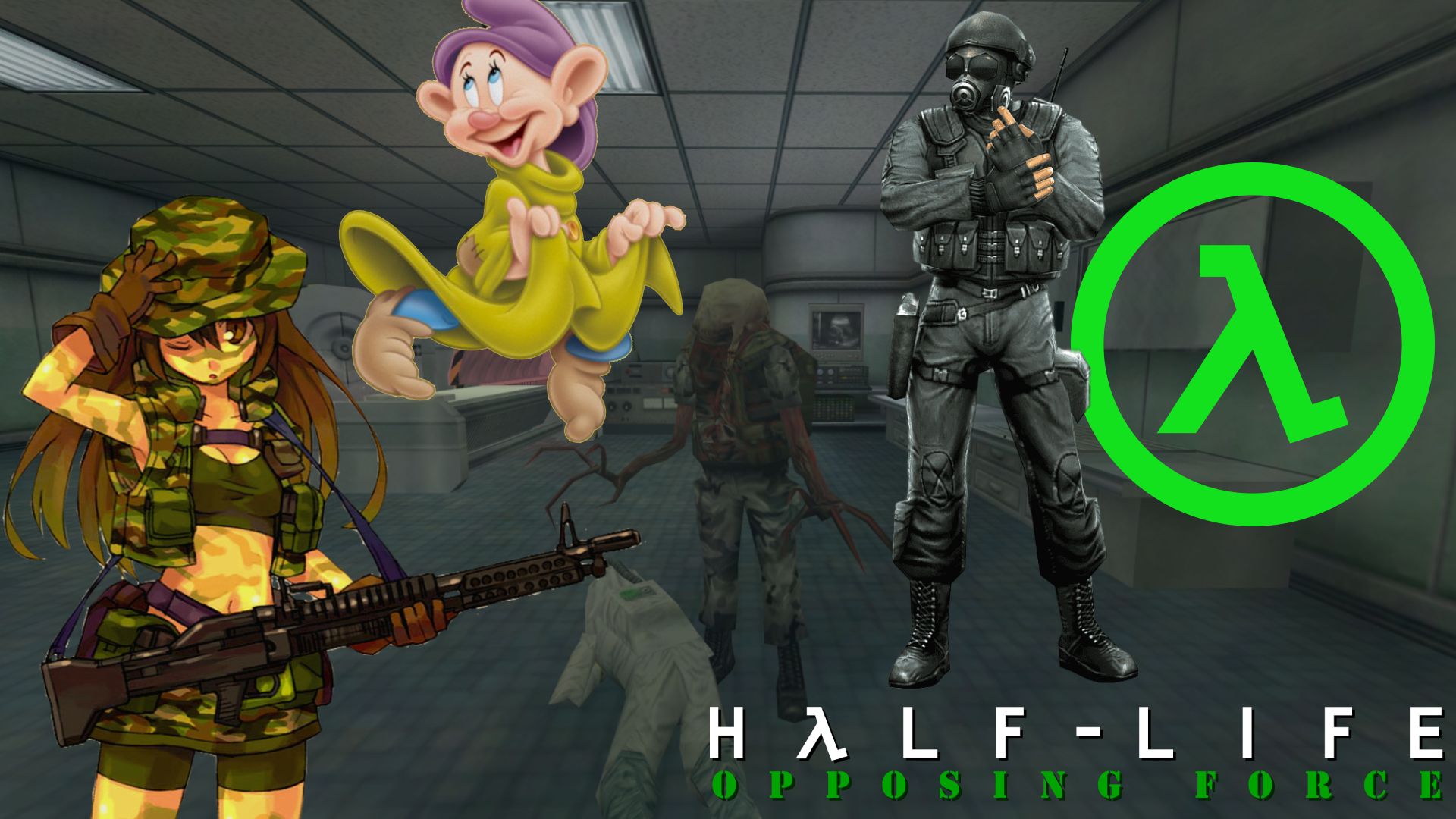 ТАКОЙ ЖЕ МОЛЧУН, ТОЛЬКО ВОЕННЫЙ ▻ Half-Life: Opposing Force #1